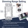 Decora Dimmer Light Switch Single Pole / 3-Way - LED / 600W Incandescent 12Pack
