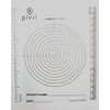 Wound Measuring Bulls Eye 10cm Non Sterile/Clear Plastic/Write On 250Pcs/ Pack