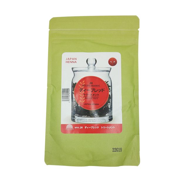 ジャパンヘナ ディープレッドトリートメント 100g