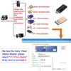 NFHK DP Virtual Display Adapter Displayport Dummy Plug Headless Ghost Emulator 2560x1600p@60Hz