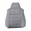 Front Leather Seat Cover For 2002 2003 2004 2005 Ford Excursion Limited XLT Gray