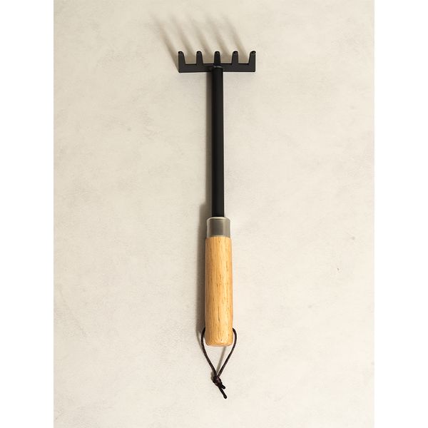 Rubberwood Handle Gardening Rake