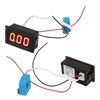 Digital Ammeter DC Ammeter with Hall Sensor LED Digital Display 50A High Accuracy Vehicle Ammeter