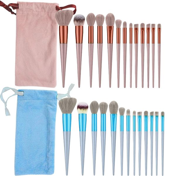 ZKSXOA Make Up Pinsel Set 26 Stück Professionelles Pinselset Makeup, Schminkpinsel Kit Makeup Foundation Brush Lidschatten Pinselset Make-up Pinsel Gesicht und Auge Kosmetikpinsel