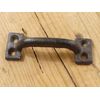 20 CAST IRON HANDLES RUSTIC DRAWER PULLS SMALL 3 1/2" LONG HOME KITCHEN WINDOW