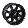4/137 Tusk Cascade Wheel 12x7 5.0 + 2.0 Matte Black