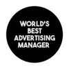 World's Best Advertising Manager PopSockets Adhesive PopGrip