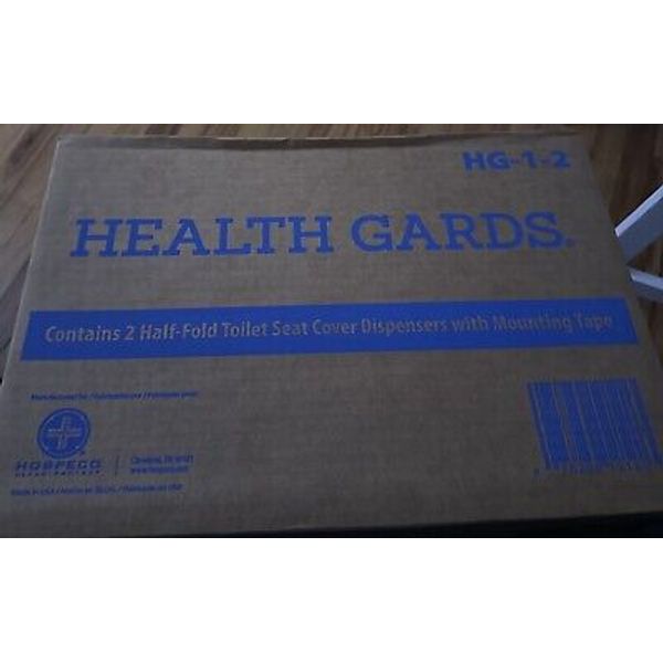 Health Gards HG-1-2 Half-Fold Toilet Seat Cover Dispenser 16.5 Hx5 Wx12 L in. 2