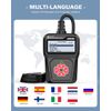 Automotive Engine Scanner Car Diagnostic Scan Tool OBD2 Code Reader Turn Off MIL