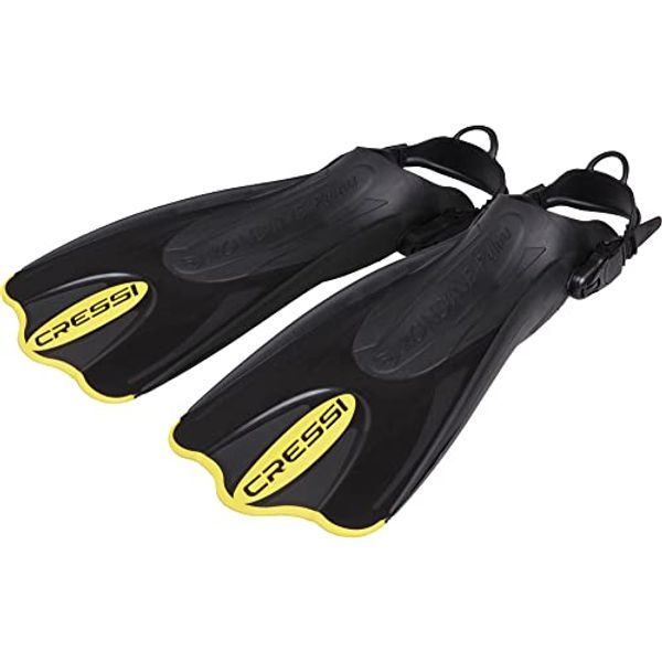 Cressi Palau (SAF) Short Adjustable fins - Yellow - Medium/Large