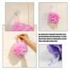 COM-FOUR® 4X Shower Sponge XL - Bath Sponge in Great Colors - Washing Sponge for The Shower - Massage Sponge - Shower Ball