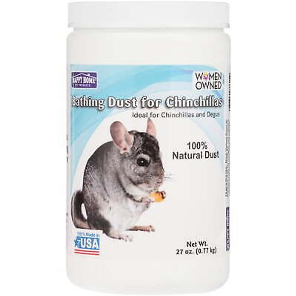 Chinchilla Bathing Dust, Small Animal Habitats, 27 Oz