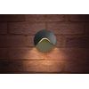 PathLux Round Surface Light IP65 2.2w 90lm 3000K Dark Grey