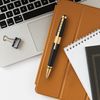 Cross Edge Matte Black Lacquer with Gold PVD Appointments Rollerball Pen