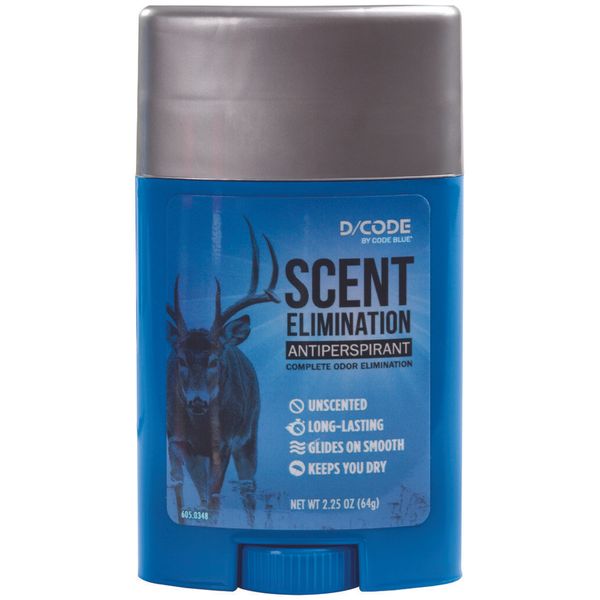 Code Blue D-Code Odor Eliminator Antiperspirant 2.25 oz.