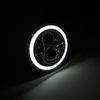 Chrome 7"inch LED Headlight Hi-Lo DRL Projector For Harley Softail Electra Glide