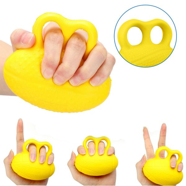 Finger Exerciser Ball Hand Wrist Strengthen Grip Therapy Relief Squeeze Trainer