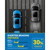 PHILTOP Ceramic Rear Brake Pads For LEAF 2011-2021, 4 Pcs replace # D905