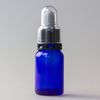 Dropper with Security 細口 Blue Glass Jars 10ml [Handmade Cosmetics]
