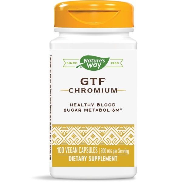 Nature's Way GTF Chromium Vegan Capsule