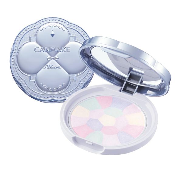 Canmake Illuminating Finish Powder ~Abloom~ 1 Piece (PA01 Hydrangea Garden)