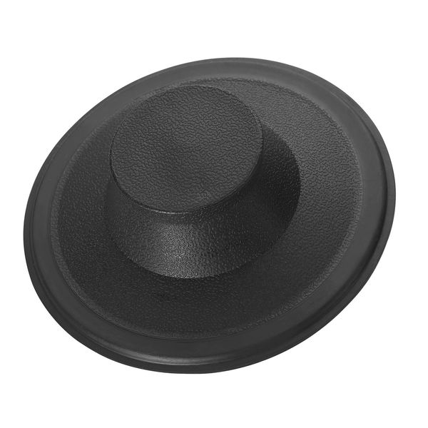 InSinkErator, Black STP-PL Sink Stopper for Garbage Disposals, 3-3/8" ID, 4-1/2" OD