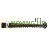 Garage Door Decorative Colonial Hinge 16" Black Cast Iron + Hardware