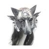 Werewolf killing Mask funny wolf head Mask (silver)