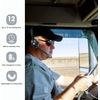 Trucker Bluetooth 5.1 Wireless Headset With Noise Cancelling Mic For Phones PC