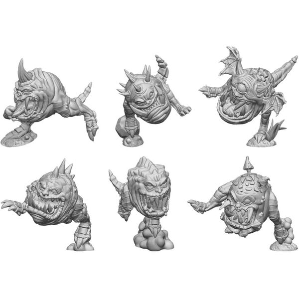 Green Staff World GSWD-12964 Non-Scale 3D Print Set Squig Beast 3D Printer Kit