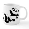 CafePress Three Little Giant Pandas 20 oz Ceramic Mega Mug