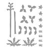 Spellbinders Delphinium Etched Dies, Metal