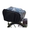 MARUTO D3R-ACB Easy Clear Rear Basket Cover, Black