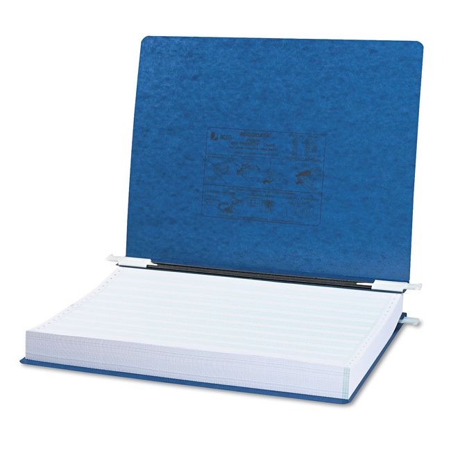 Acco 54073 Presstex Hanging Data Binder, 14-7/8 x 11, 6-Inch Cap, Dark Blue, 1/EA