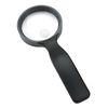 Carson Handheld Magnifier, Acrylic, Black, 3" Lens