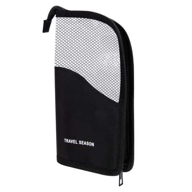 Make-up Pinsel Tasche Reise Kosmetik Pinselhalter Organizer Wasserdichter Make-up Bürsten Tasche Tragbarer Stift Federmäppchen Stehender Pinselhalter mit Teiler (Schwarz)