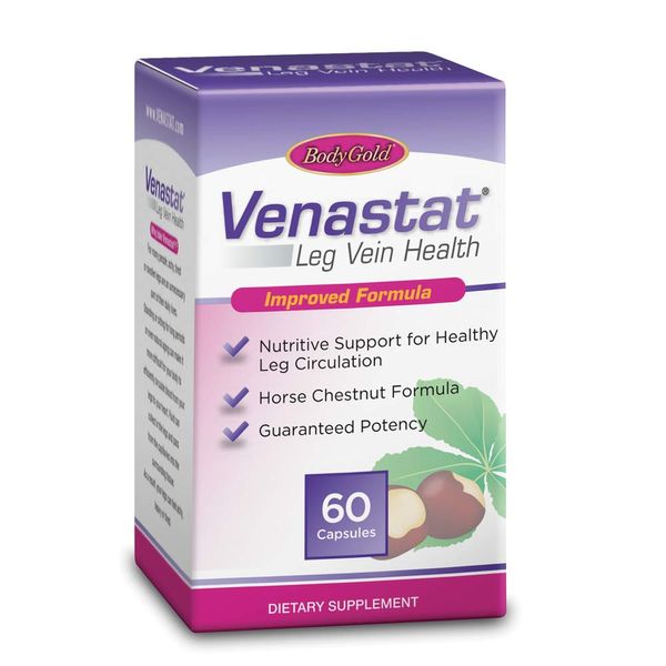 Ginsana Venastat Capsules, 60 Count