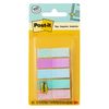 Post-it Flags, Gradient Color.47 in x 1.7 in, 100 Flags per Dispenser (684-GRDNT),Assorted Gradient Designs