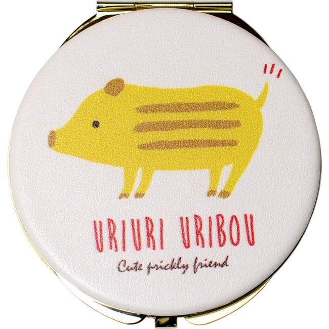 hurenzuhiru Compact Mirror Ivory X uriuriuribou HW – 432 – 226