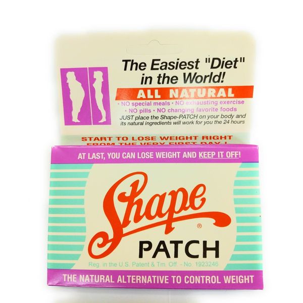 Shape Patch - ALL NATURAL alternative to control weight