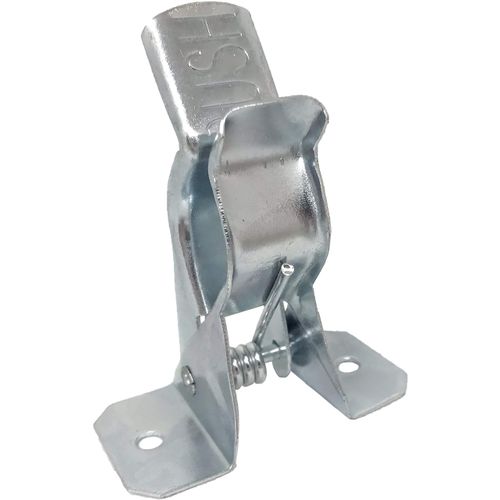 Bulldog Clamp (10 Pack) Spring Grip Garage Closet Wall Organizer for Brooms, Mops, Rakes, Etc.