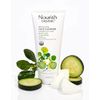 Nourish Organic Moisturizing Face Cleanser with Aloe Vera/Watercress/Cucumber (Natural Source of Vitamin C), Face Wash for Women, Organic Face Wash for Sensitive Skin, 6 Fl Oz