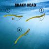 Reaction Tackle Shaky Head Brown 1/8