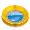 3pc Turtle Dolphin Submarine Children's Dinnerware Set Porcelain Dinner Set Kids