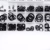 New 225pc Rubber O - Ring Assortment For Auto and Hydraulic w / Plastic Box