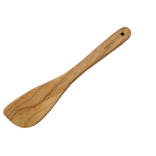 Pearl Metal natural wooden cooking spatula C-523