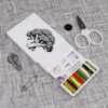 'Detailed Broccoli' Mini Travel Sewing Kit (SE00036843)