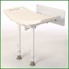 Wall Mounted Fold Down Shower Seat - With Drop Down Legs
