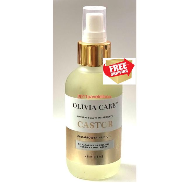 Olivia Care CASTOR ~  Pro-Growth Hair Oil ~ Natural Beauty ingredients