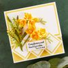 Spellbinders STP-088 Garden Favorites Sentiments Clear Stamp Set